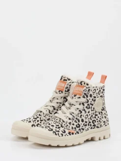 Palladium – Winterboots aus Textil mit Leoprint*Palladium Unisex Best