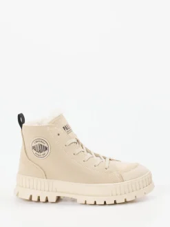 Damen Palladium Unisex Palladium – Winter-Sneakerboots aus Veloursleder