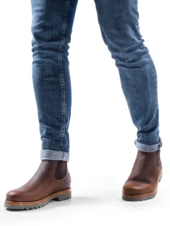 Herren Panama Jack – Chelsea Boots aus Fettleder