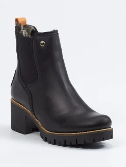 Damen Panama Jack – Chelsea Boots aus Kalbleder