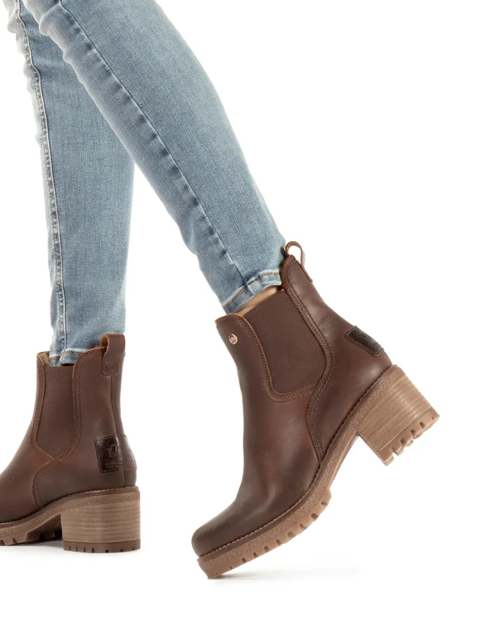 – Chelsea-Stiefelette aus Kalbleder*Panama Jack Clearance