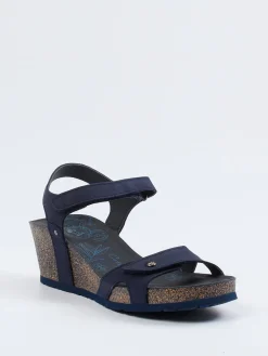 Damen Panama Jack – Keilsandalette aus Nubukleder