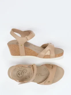 – Keilsandalette aus Lammleder*Panama Jack Outlet