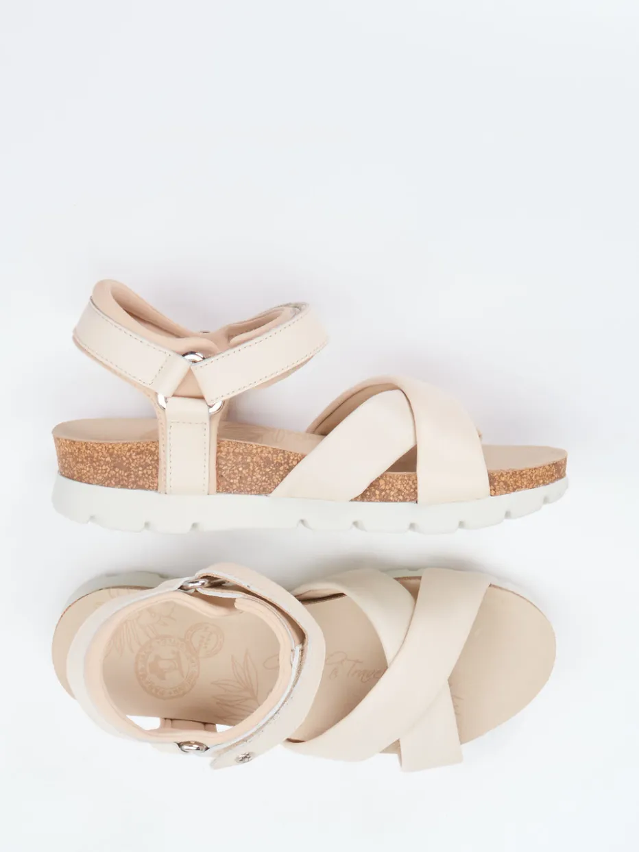 – Komfortsandalen aus Lammleder*Panama Jack