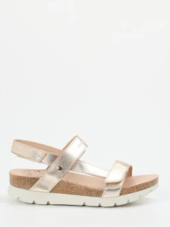 – Komfortsandale aus Metallicleder rosé*Panama Jack Outlet