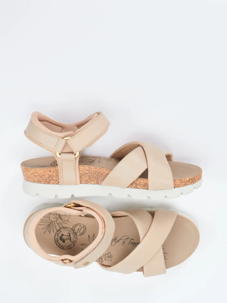 – Komfortsandale aus Lammleder in*Panama Jack Clearance