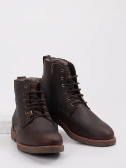 Herren Panama Jack – Schnürboots aus Fettleder dunkel