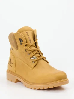 – Schnürboots aus Nubukleder honigfarben*Panama Jack New