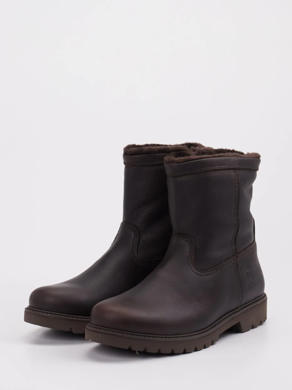 Herren Panama Jack – Winterboots aus Leder dunkel