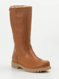Damen Panama Jack – Winterstiefel aus Kalbleder cognac