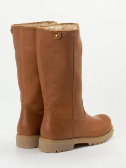 Damen Panama Jack – Winterstiefel aus Kalbleder cognac