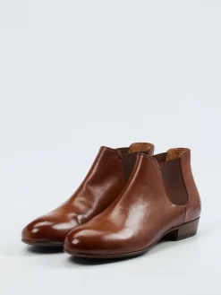 Damen Pantanetti – Chelsea Boots aus Kalbleder mittel