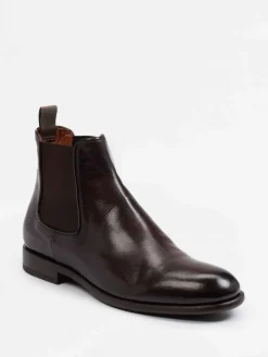 Herren Pantanetti – Chelsea Boots aus Büffelleder Dunkel