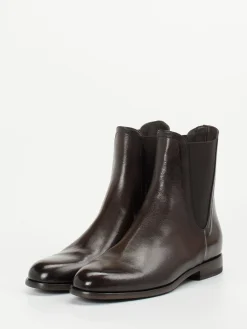 – Chelsea Boots aus Büffelleder Dunkel*Pantanetti Outlet