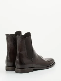 – Chelsea Boots aus Büffelleder Dunkel*Pantanetti Outlet