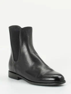 – Chelsea Boots aus Büffelleder Schwarz*Pantanetti Discount