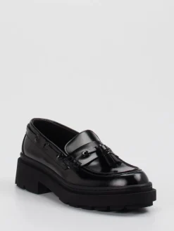 Damen Pantanetti – Chunky-Loafer aus em Glattleder