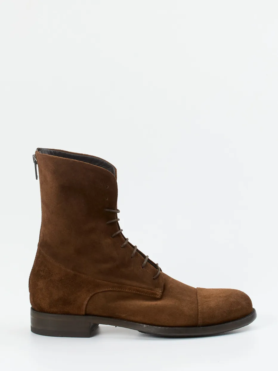 – Herren-Stiefelette aus Veloursleder*Pantanetti Best