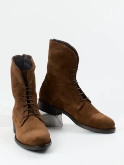 – Herren-Stiefelette aus Veloursleder*Pantanetti Best