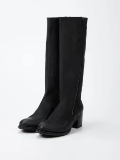 Damen Pantanetti – Kniestiefel aus Veloursleder