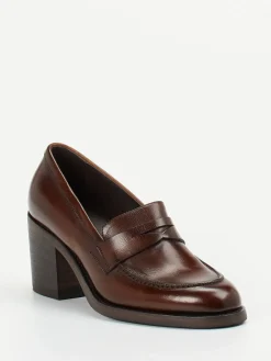 – Loafer aus Lammleder Dunkel*Pantanetti New