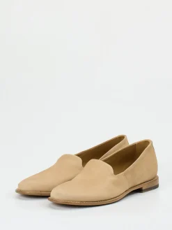 Damen Pantanetti – Loafer aus Nubukleder in