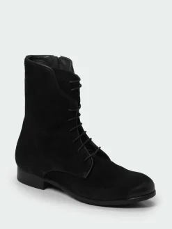 – Schnürboot aus Veloursleder*Pantanetti Clearance