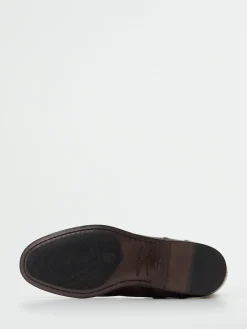 – Schnürboots aus Büffelleder Dunkel*Pantanetti Outlet