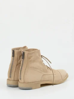 Damen Pantanetti – Schnürstiefelette aus Veloursleder