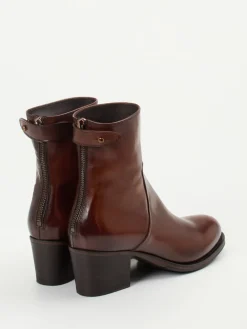 – Stiefeletten aus Büffelleder kastanien*Pantanetti Sale