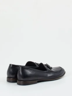 Damen Pantanetti – Tassel Loafer aus Büffelleder Dunkel