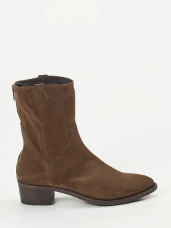 Damen Pantanetti – Western-Stiefeletten aus Veloursleder
