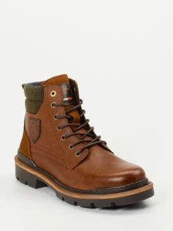 Herren Pantofola d´Oro Pantofola d’Oro – Schnürboots aus Kalbleder cognac