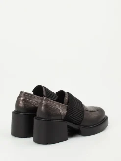 – Loafer aus Kalbleder mit Metallic-Finish*Papucei Hot