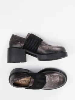 – Loafer aus Kalbleder mit Metallic-Finish*Papucei Hot