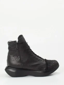 Damen Papucei – Schnürstiefelette aus Lammleder in