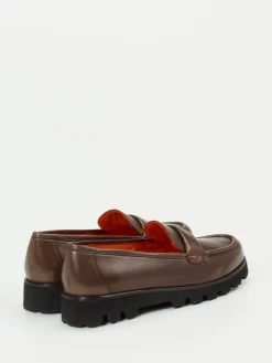 Damen Pas de Rouge – Chunky Loafer aus Lammleder