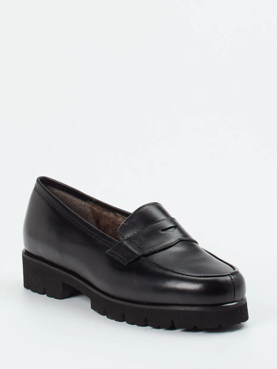 Damen Pas de Rouge – Loafer aus Kalbleder in