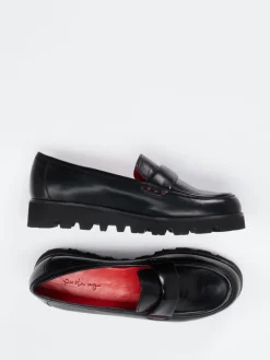 Damen Pas de Rouge – Loafer aus Lammleder