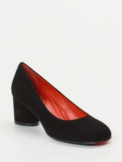Damen Pas de Rouge – Pumps aus Veloursleder