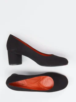 Damen Pas de Rouge – Pumps aus Veloursleder