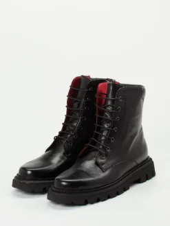 Damen Pas de Rouge – Schnürboots aus Lammleder