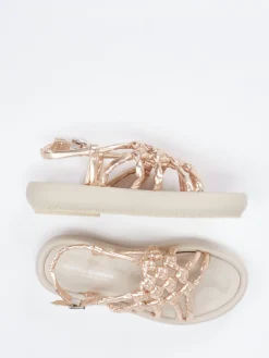 – Keilsandalette aus Lammleder Rosé*Patrizia Bonfanti Best