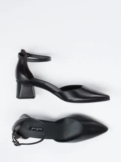 Damen Paul Green – Ankle Strap Pumps aus Lammleder