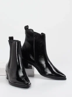 Damen Paul Green – Chelsea Boots aus Lackleder