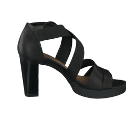 Damen Paul Green – High Heel Sandalen aus Nubukleder