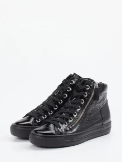 – High-Top Sneaker aus Kalbleder*Paul Green