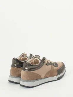 – High-Top Sneaker aus Veloursleder Sandbeige*Paul Green Best