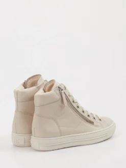 – High-Top Sneaker aus Leder cremeweiß*Paul Green Sale