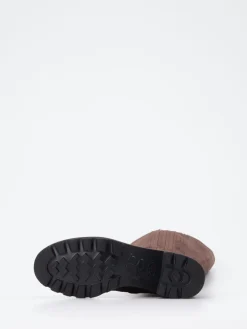 Damen Paul Green – Kniehohe Stiefel aus Veloursleder